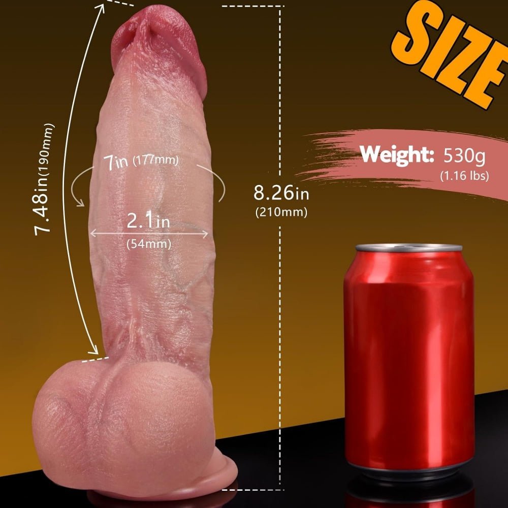 Loveangels Realistic Life Like Thickora 23cm Silicone Dildo - Loveangels