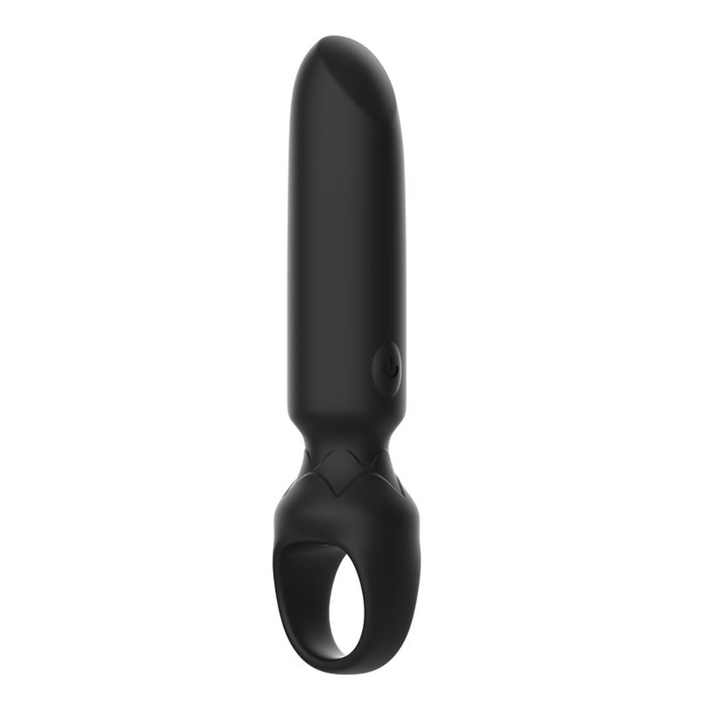 Loveangels Rechargeable Bullet Vibrator With Finger Loop - Loveangels