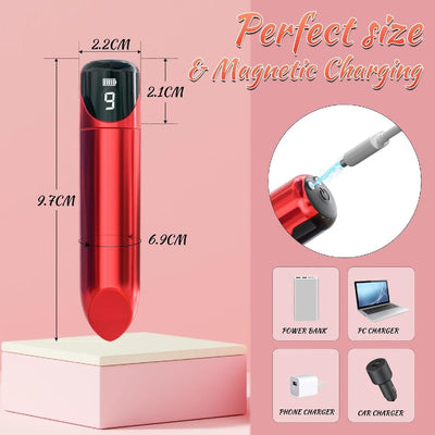 Loveangels Rechargeable LED Display Bullet Vibrator - Loveangels
