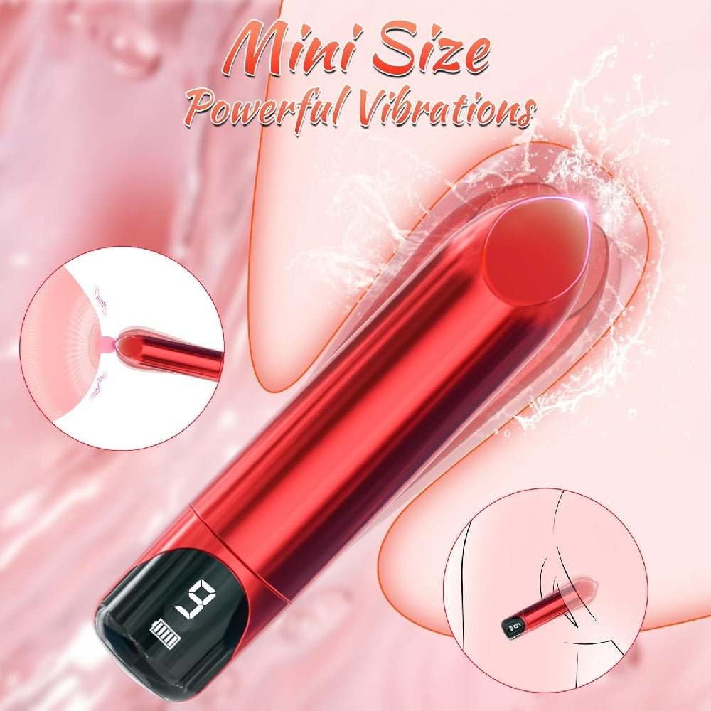 Loveangels Rechargeable LED Display Bullet Vibrator - Loveangels