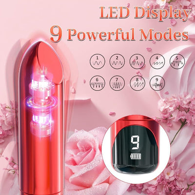 Loveangels Rechargeable LED Display Bullet Vibrator - Loveangels