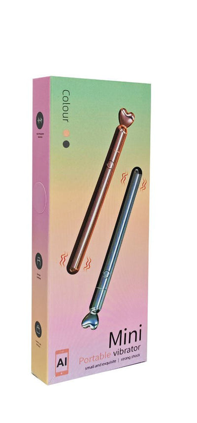Loveangels Rechargeable Rose Gold Slim Bullet - Loveangels