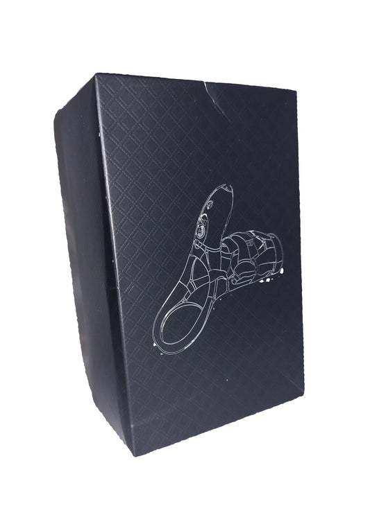 Loveangels Rechargeable Vibrating Cock Ring with Clitoral Stimulator - Loveangels