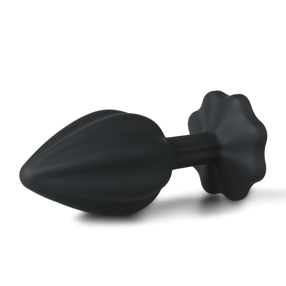 Loveangels Red Gem Base Silicone Butt Plug 3pk - Loveangels