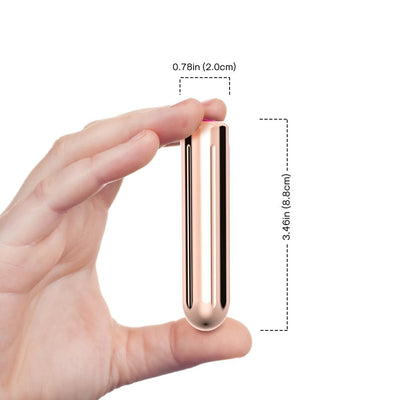 Loveangels Rose Gold Bullet Vibrator - Loveangels