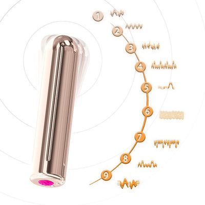 Loveangels Rose Gold Bullet Vibrator - Loveangels