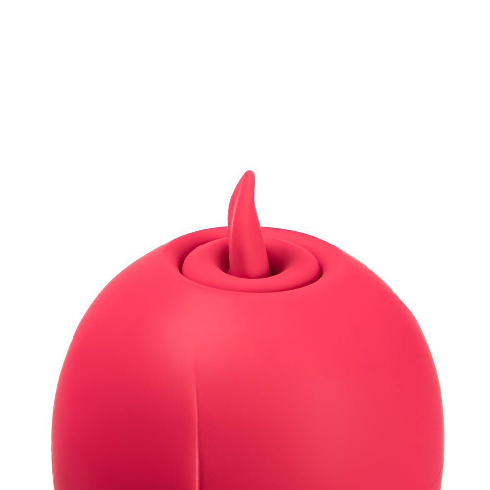 Loveangels Rose Pulse Dual Ended Vibrating Air Pulse And Licker - Loveangels