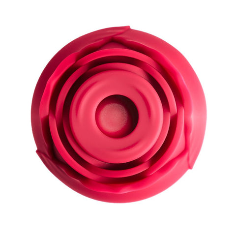 Loveangels Rose Pulse Dual Ended Vibrating Air Pulse And Licker - Loveangels