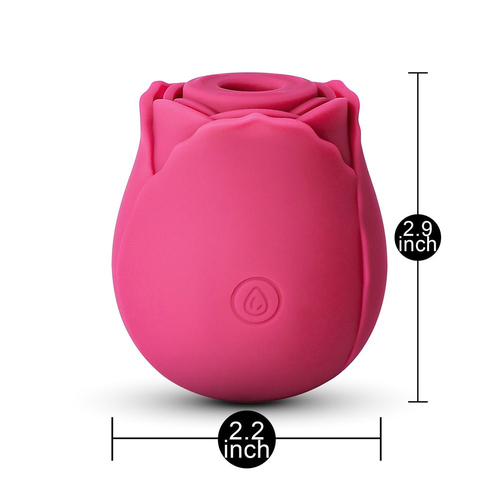 Loveangels Rose Touch Clitoral Suction Vibrator - Loveangels