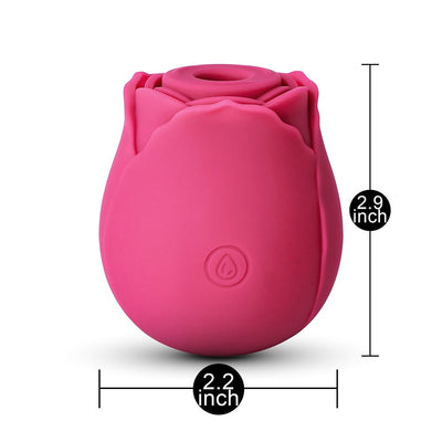 Loveangels Rose Touch Clitoral Suction Vibrator - Loveangels