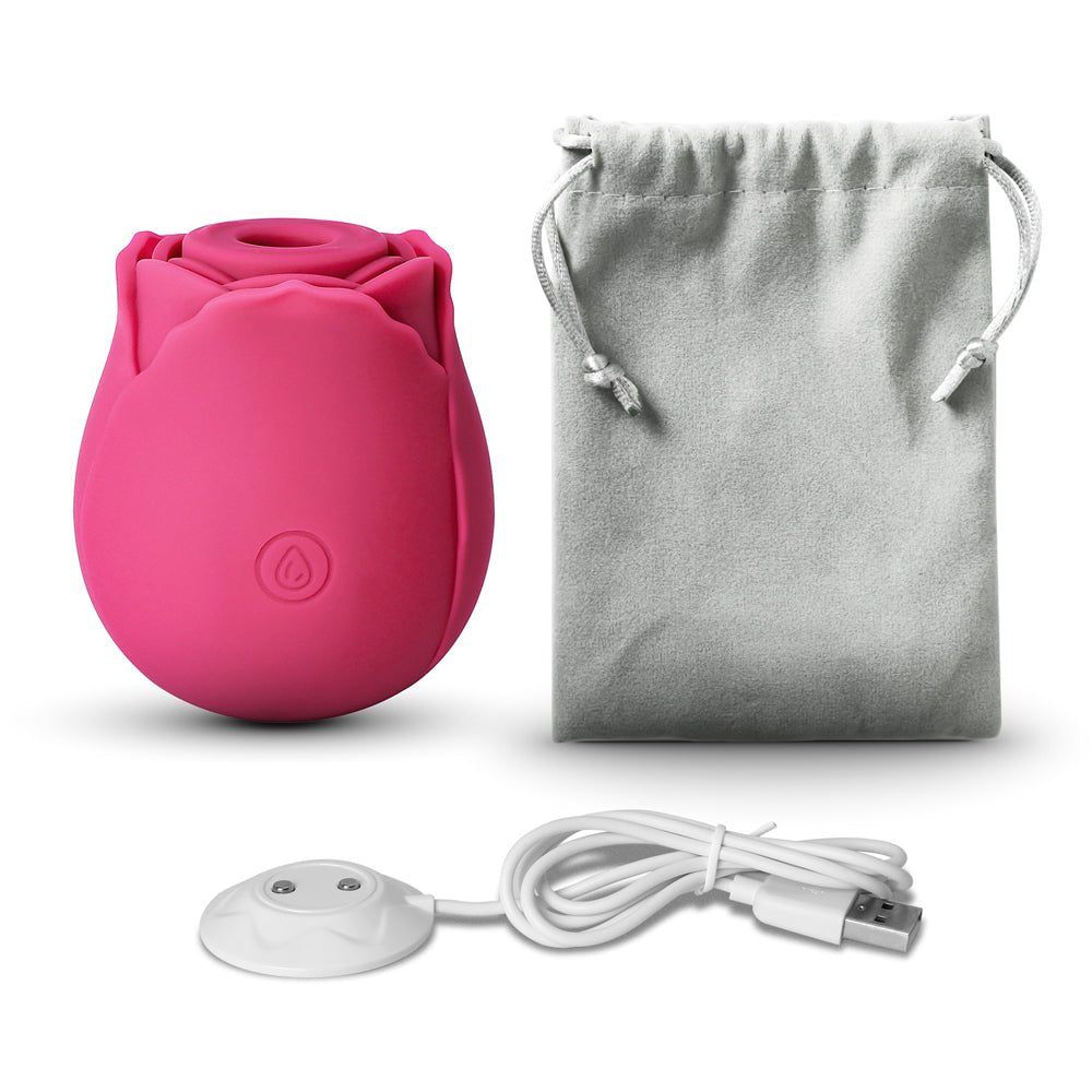 Loveangels Rose Touch Clitoral Suction Vibrator - Loveangels