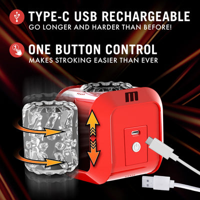 Loveangels Rotating and Thrusting Pleasure Cube - Loveangels