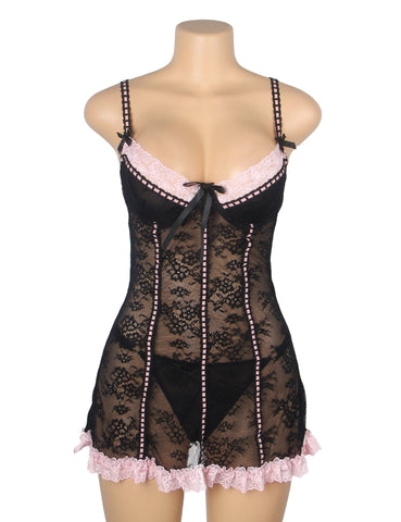 Loveangels Ruffle Trim Babydoll - Loveangels