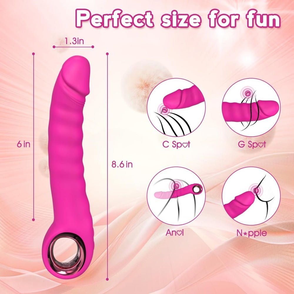 Loveangels Sand Push Thrusting Stiffy Vibrator - Loveangels