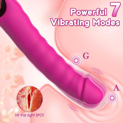 Loveangels Sand Push Thrusting Stiffy Vibrator - Loveangels