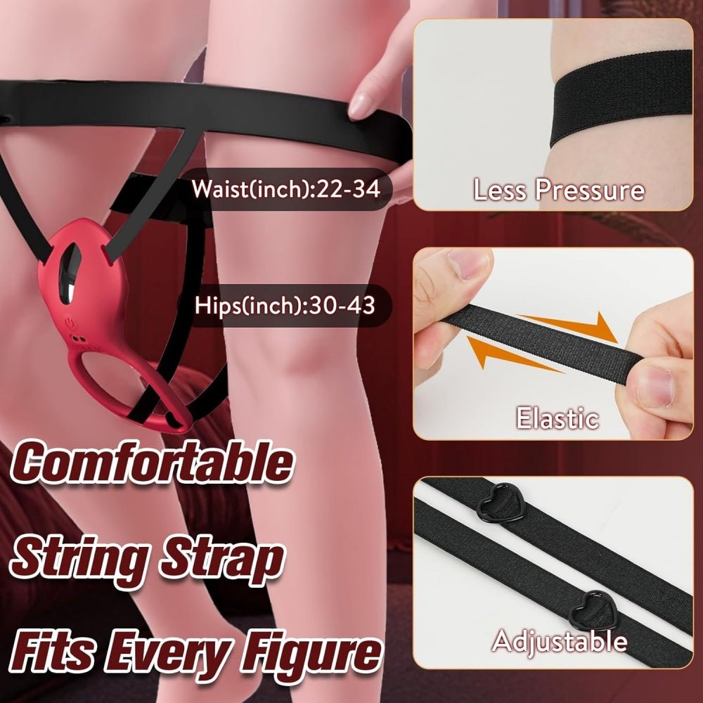 Loveangels Secret Flow Wearable Vibrator With Remote And App Control - Loveangels