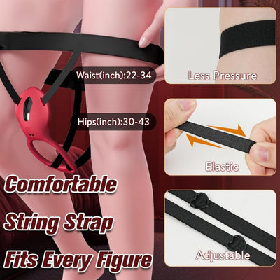 Loveangels Secret Flow Wearable Vibrator With Remote And App Control - Loveangels
