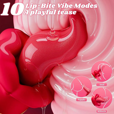 Loveangels SensuKiss Duo Licking Vibrator - Loveangels
