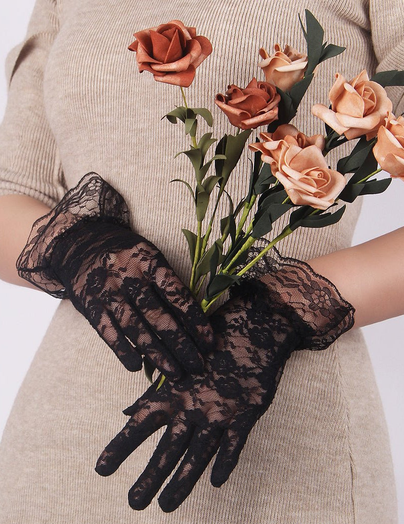 Loveangels Short Lace Gloves - Loveangels