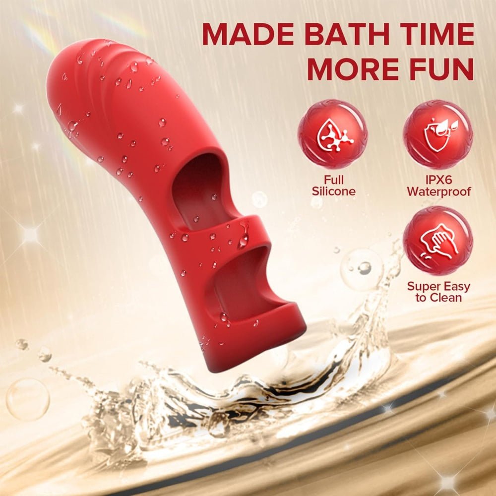 Loveangels Silicone Finger - Grip Vibrator - Loveangels