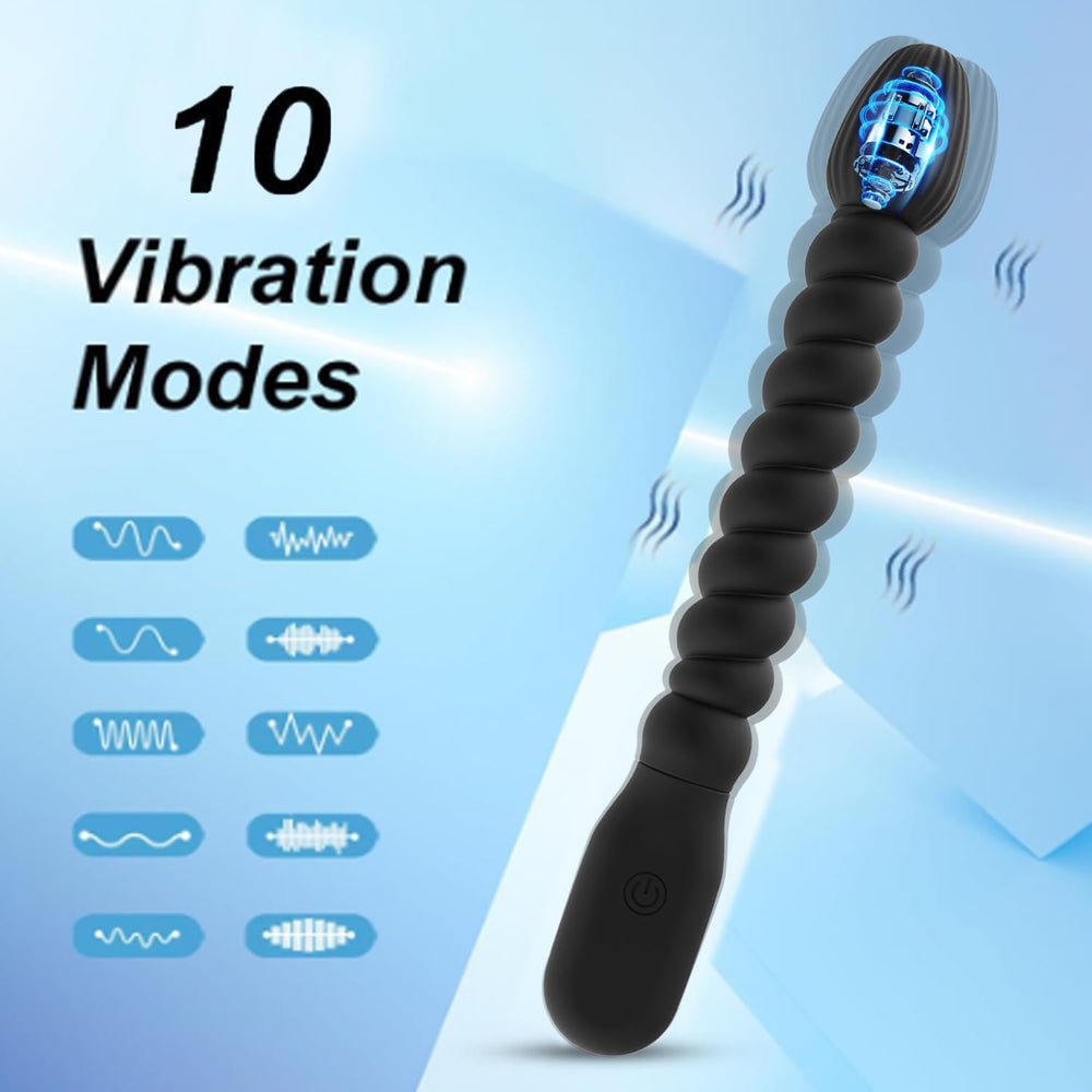 Loveangels Silk Line Slim Silicone Anal Vibe - Loveangels