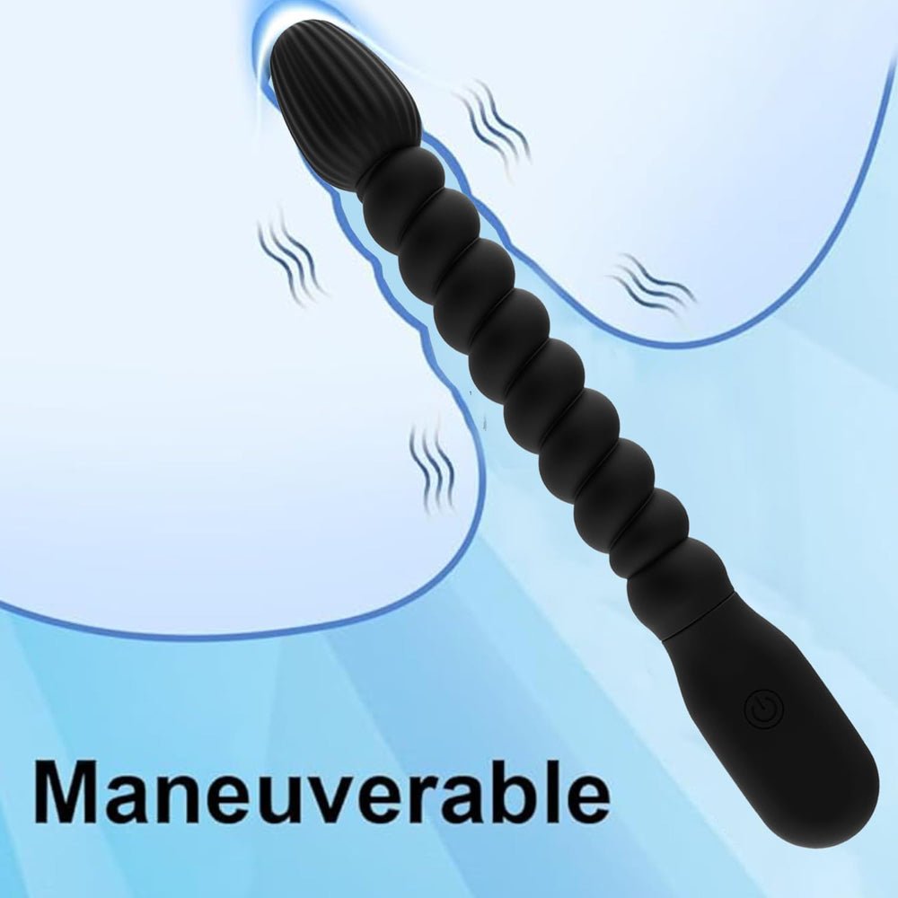 Loveangels Silk Line Slim Silicone Anal Vibe - Loveangels