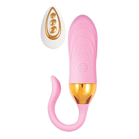 Loveangels Siren's Curve Vibrating Egg With Remote - Loveangels