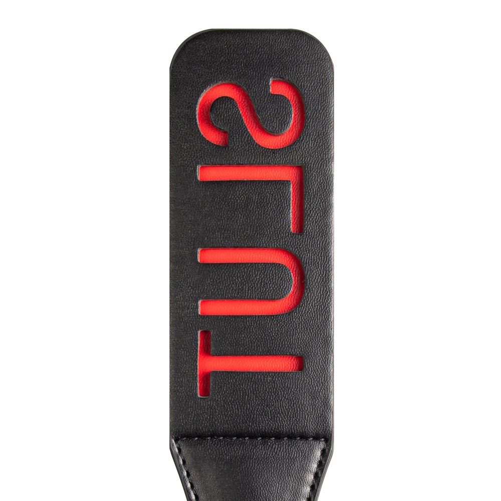 Loveangels SLUT Flinch Crop Paddle - Loveangels