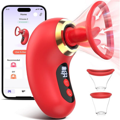 Loveangels Smart Bloom App Control Clitoral Pump - App Control