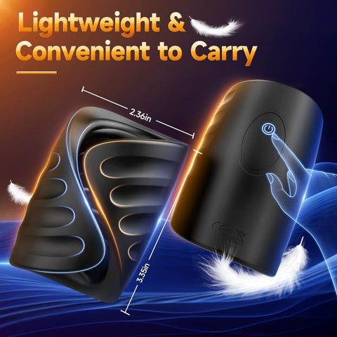 Loveangels Smart Pulse App Controlled Vibrating Masturbator - Loveangels