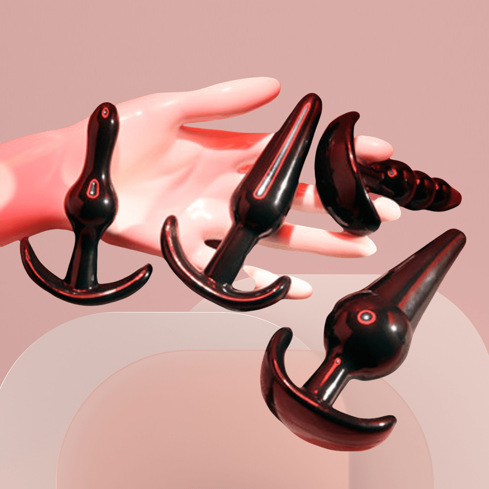 Loveangels Starter Plug Set 4pc Textured Plug Set - Loveangels