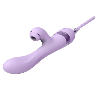 Loveangels Suction Vibrator With A Teaser Tail - Loveangels