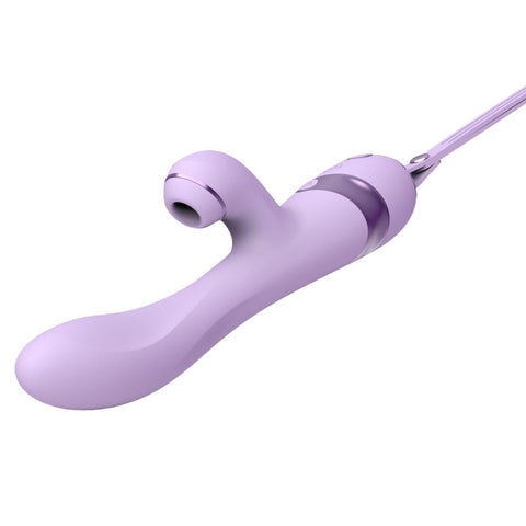Loveangels Suction Vibrator With A Teaser Tail - Loveangels