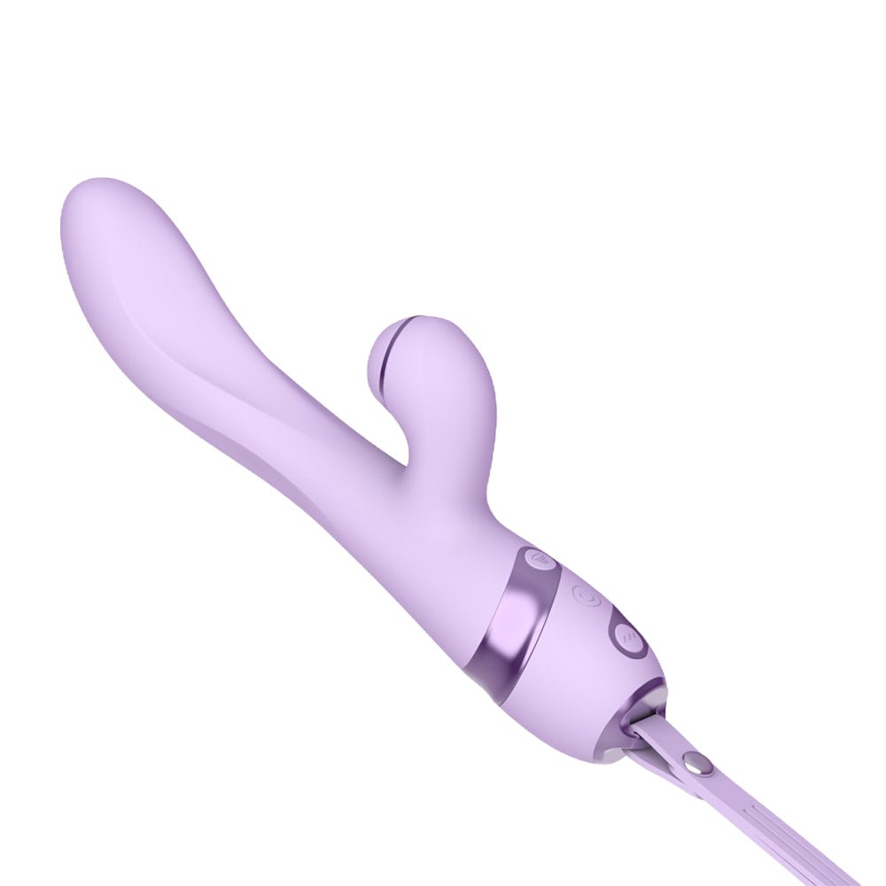 Loveangels Suction Vibrator With A Teaser Tail - Loveangels