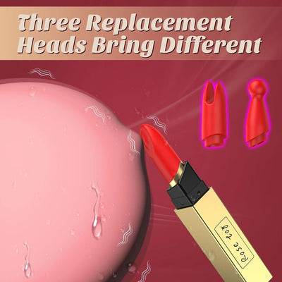 Loveangels Swap Egg Vibrating Lipstick With Attachments - Loveangels