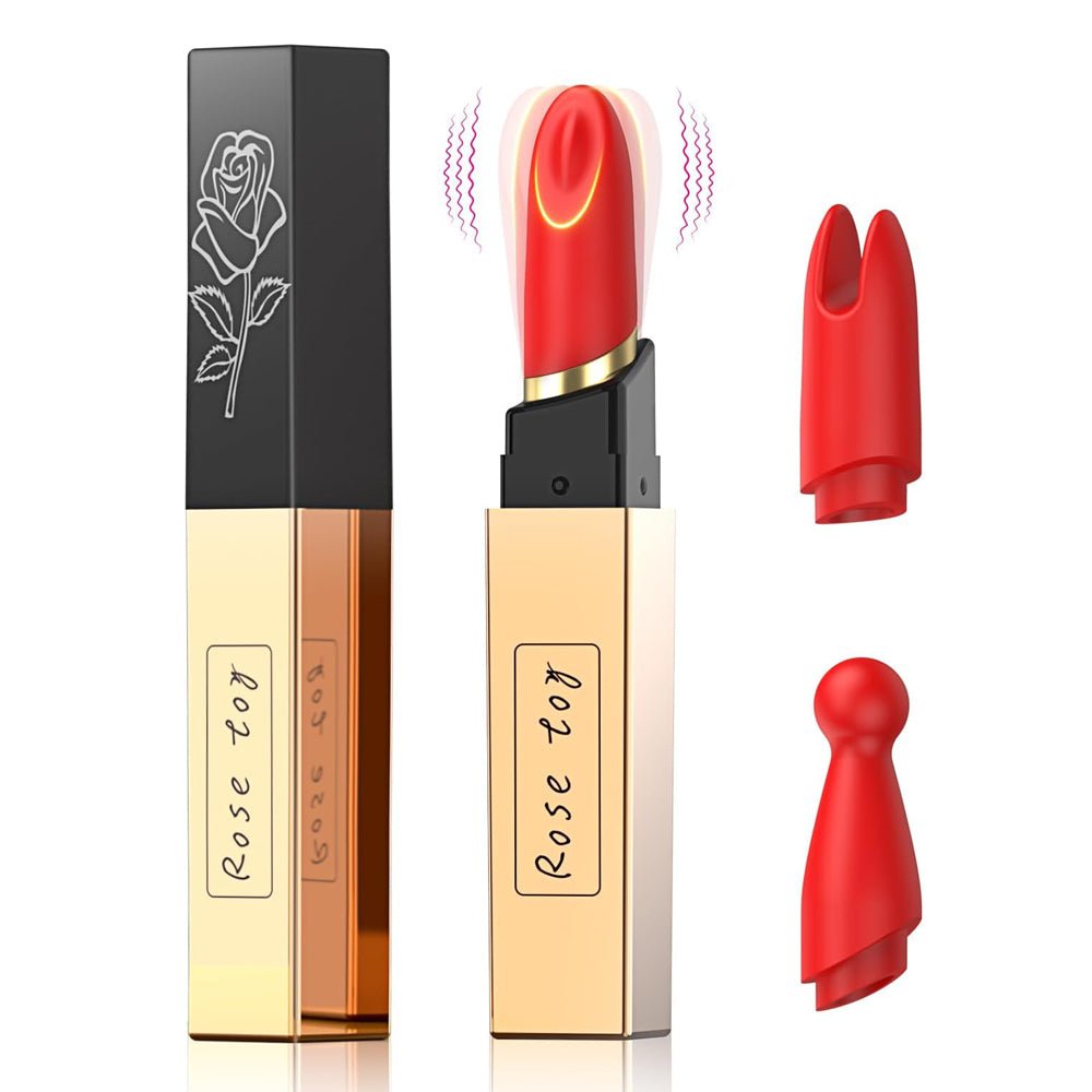 Loveangels Swap Egg Vibrating Lipstick With Attachments - Loveangels