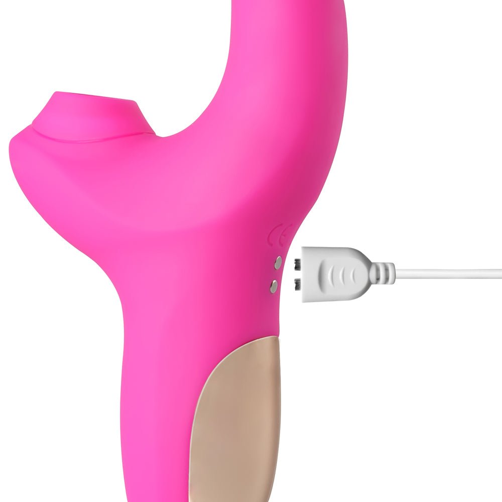 Loveangels Swing Bloom Swinging G - Spot Vibrator With Suction - Loveangels