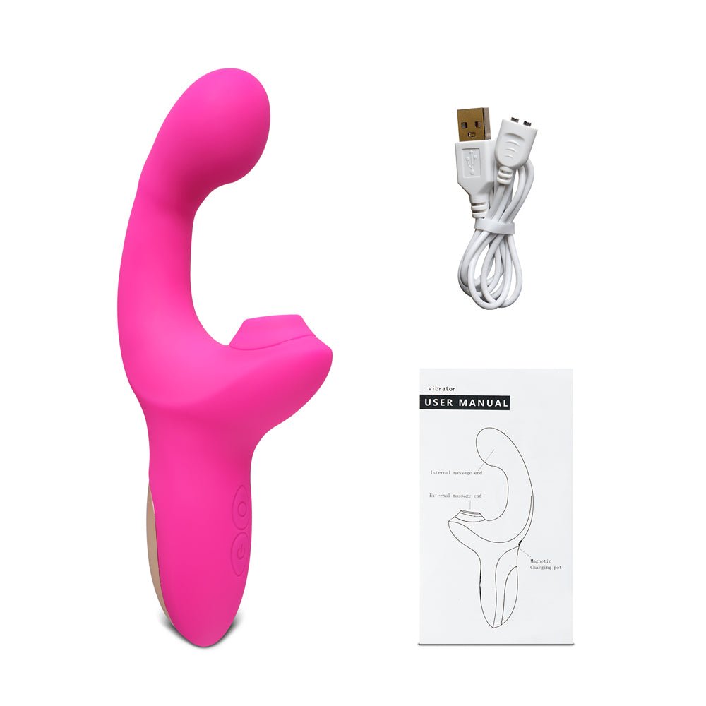 Loveangels Swing Bloom Swinging G - Spot Vibrator With Suction - Loveangels