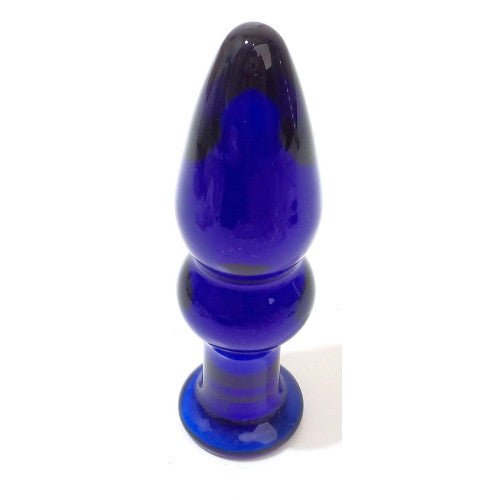 Loveangels Tempered Glass 4.5Inch Anal Plug With Base - Loveangels