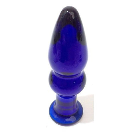 Loveangels Tempered Glass 4.5Inch Anal Plug With Base - Loveangels