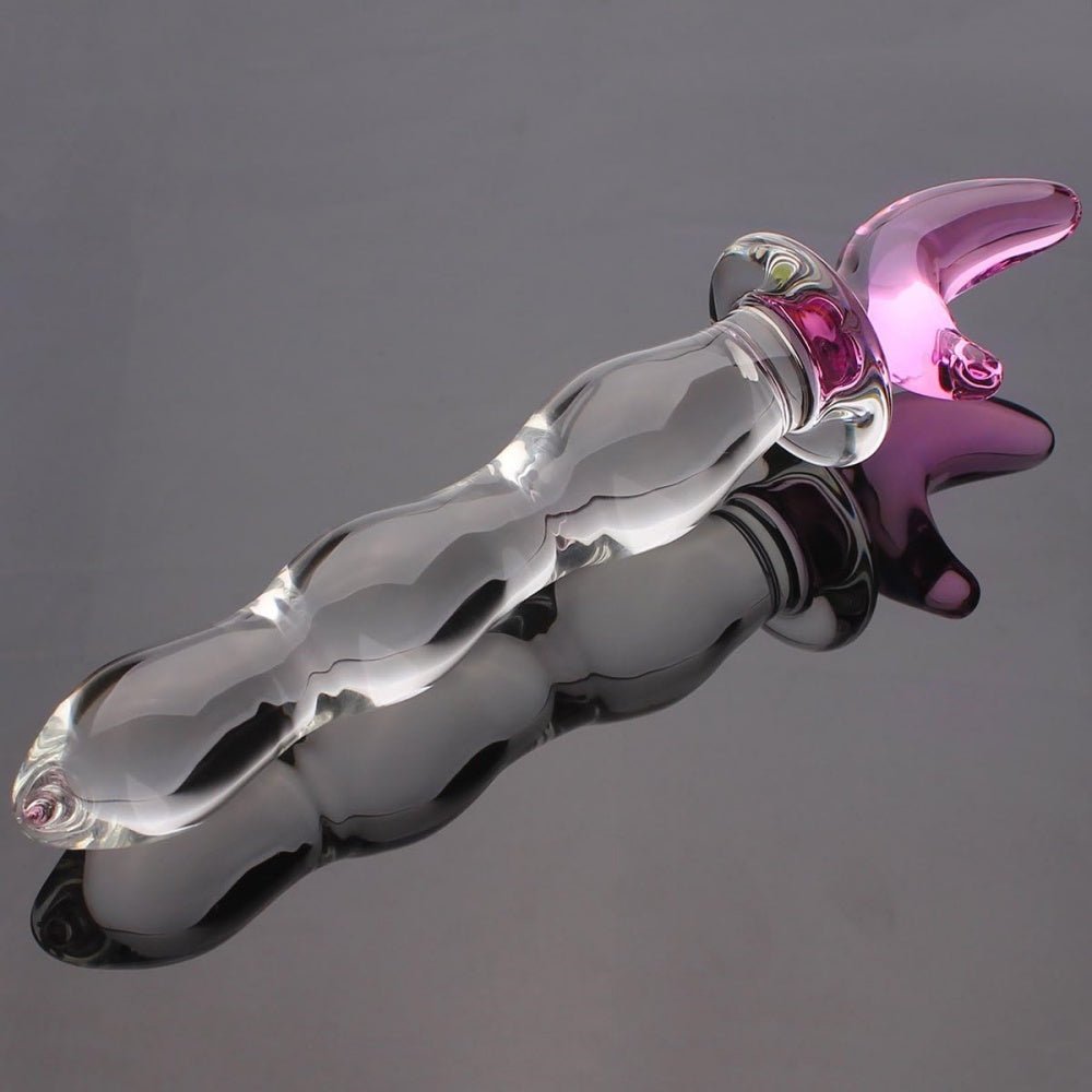 Loveangels Tempered Glass 8.5" Moon Dildo - Loveangels