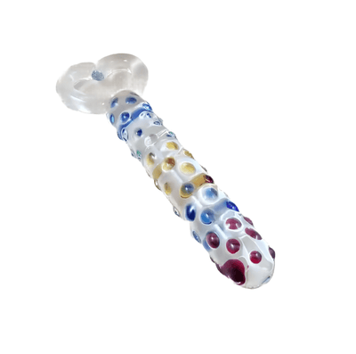 Loveangels Tempered Glass Dildo With Heart Handle - Loveangels