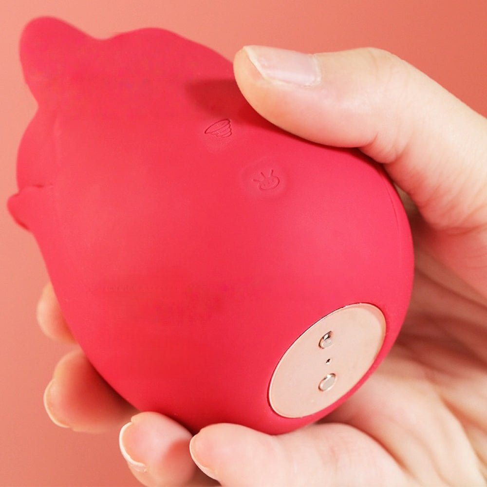 Loveangels Triple Rose Suction Vibrator - Loveangels