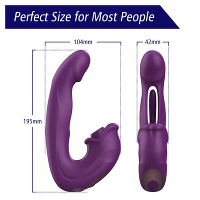 Loveangels Triple Touch App Controlled Multi-Function Vibe - Loveangels