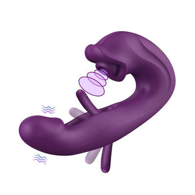 Loveangels Triple Touch App Controlled Multi-Function Vibe - Loveangels
