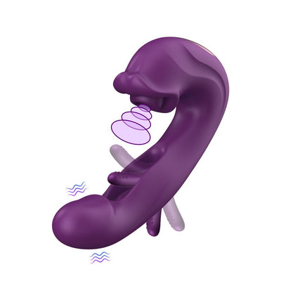 Loveangels Triple Touch App Controlled Multi-Function Vibe - Loveangels