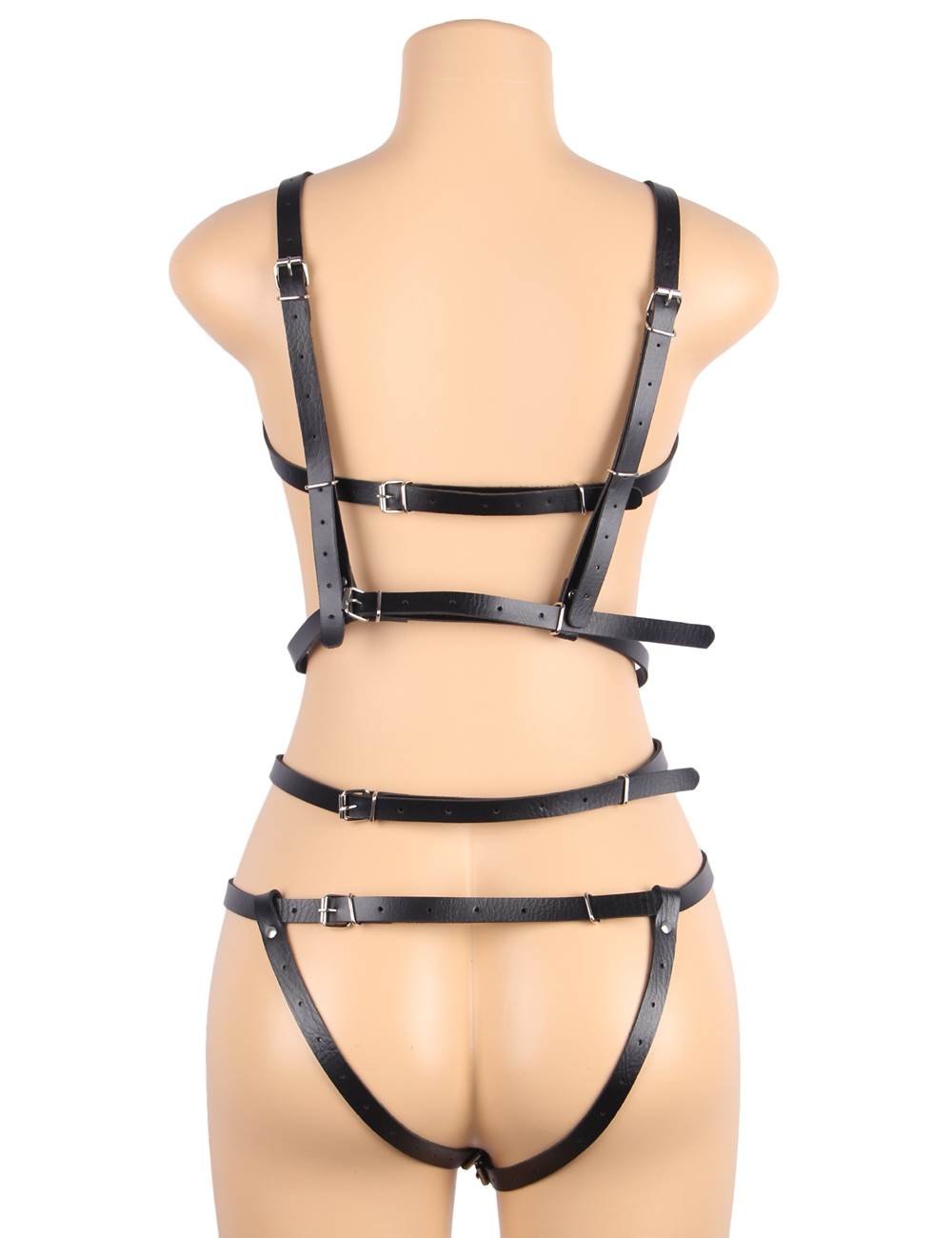 Loveangels Vegan Leather Adjustable Body Harness - One Size - Loveangels
