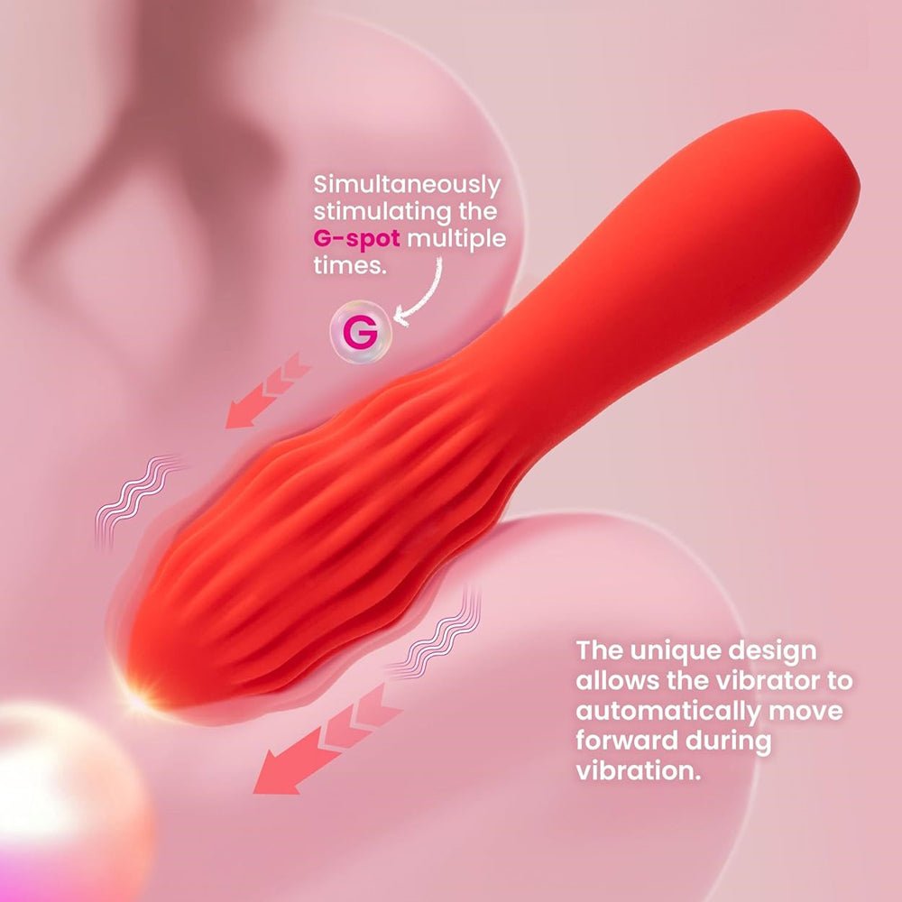 Loveangels Velvet Point Textured G-Spot Vibrator - Loveangels