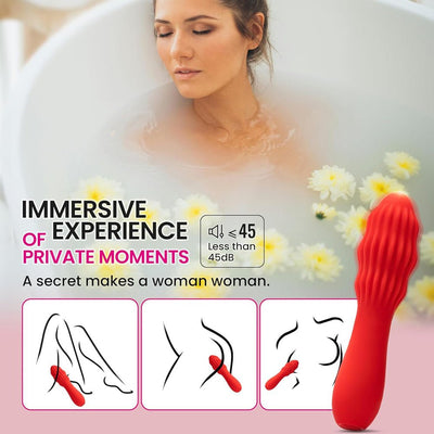 Loveangels Velvet Point Textured G-Spot Vibrator - Loveangels