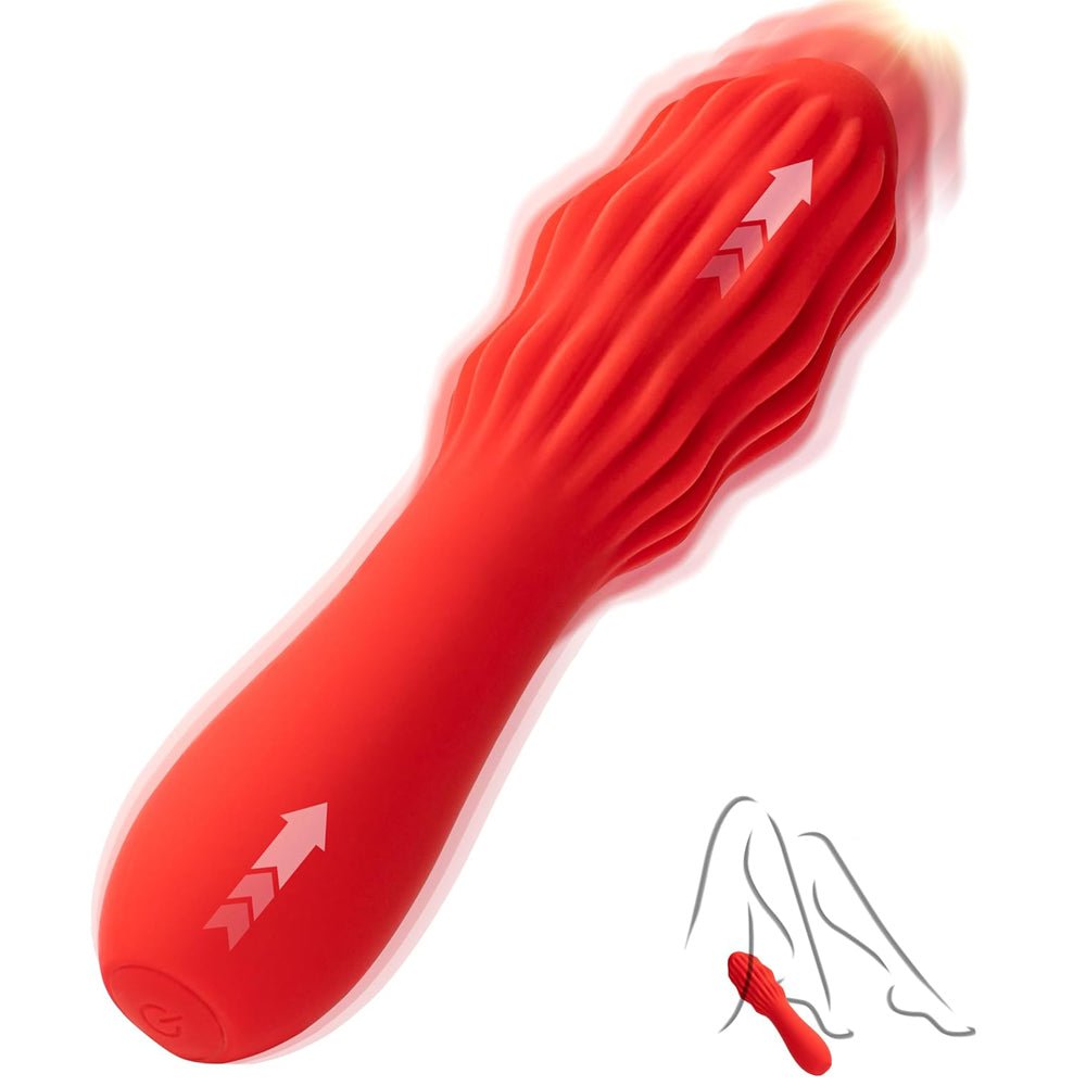 Loveangels Velvet Point Textured G-Spot Vibrator - Loveangels